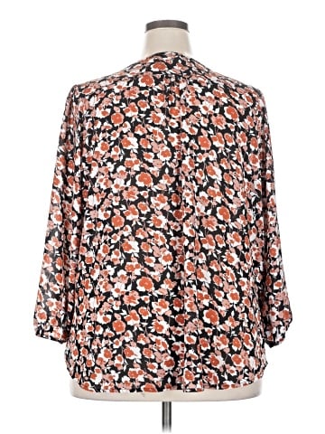 Monday Fun 3/4 Sleeve Blouse (view 2)
