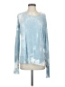 Glyder Tie-dye Blue Pullover Sweater Size XS - photo 1