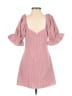 Blue Rain Checkered-gingham Pink Red Casual Dress Size XS - photo 2