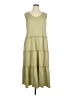 White Mark Solid Green Casual Dress Size 1X - photo 1