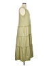 White Mark Solid Green Casual Dress Size 1X - photo 4