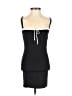 Bershka 100% Polyester Black Cocktail Dress Size XS - photo 1