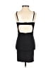 Bershka 100% Polyester Black Cocktail Dress Size XS - photo 2