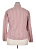Aura Stripes Pink Long Sleeve Button-Down Shirt Size XXL - photo 2