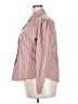 Aura Stripes Pink Long Sleeve Button-Down Shirt Size XXL - photo 5