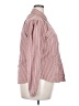 Aura Stripes Pink Long Sleeve Button-Down Shirt Size XXL - photo 4