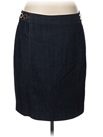 Ellen Tracy Denim Skirt (view 1)