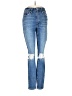 Good American Hearts Blue Jeans Size 2 - photo 1