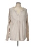 Sonoma Goods for Life Ivory Long Sleeve Blouse Size L - photo 1