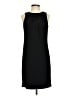 Calvin Klein Solid Black Cocktail Dress Size 4 - photo 1