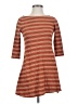 BDG Stripes Brown Casual Dress Size S - photo 1