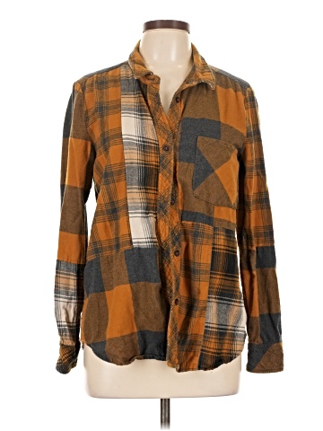 Holding Horses Long Sleeve Button-Down Shirt (view 1)