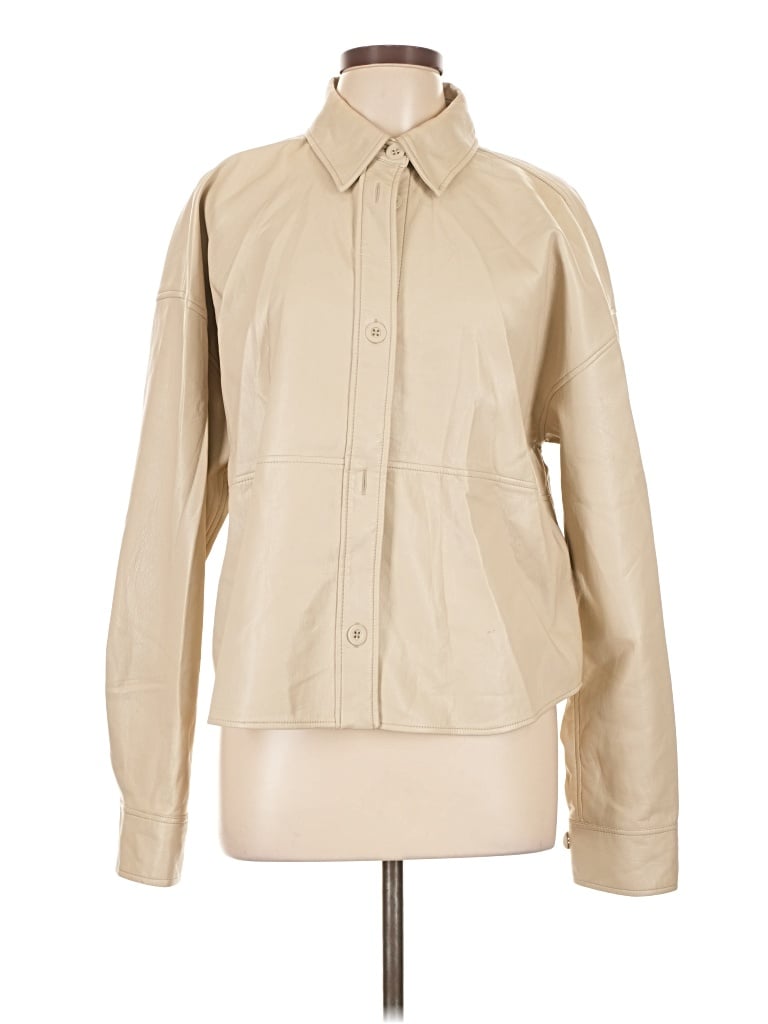 Pre-owned Babaton Jacket In Tan