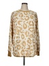 Lularoe 100% Polyester Animal Print Gold Pullover Sweater Size XL - photo 1