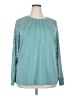Automet Teal Long Sleeve Blouse Size 2X - photo 1