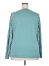 Automet Teal Long Sleeve Blouse Size 2X - photo 2