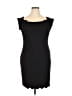 premier amour Solid Black Cocktail Dress Size 16 - photo 1
