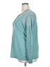 Automet Teal Long Sleeve Blouse Size 2X - photo 5
