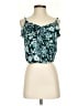 Cape Juby 100% Rayon Teal Sleeveless Blouse Size XS - photo 1