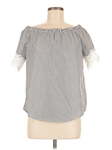 Roommates Short Sleeve Blouse (view 1)