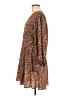 PrettyLittleThing 100% Polyester Animal Print Brown Casual Dress Size 8 - photo 5