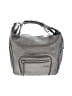 Tod's 100% Leather Metallic Silver Brown Leather Hobo One size - photo 3