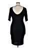 HAUTE FOX Solid Black Cocktail Dress Size 1X - photo 2