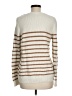 Talbots Stripes Ivory Pullover Sweater Size M - photo 2