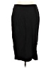 Messini Solid Black Casual Skirt Size M - photo 1