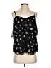 Rebecca Taylor 100% Polyester Black Sleeveless Blouse Size 6 - photo 1