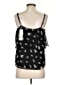 Rebecca Taylor 100% Polyester Black Sleeveless Blouse Size 6 - photo 2