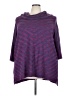 Catherines 100% Acrylic Purple Poncho Size 3X - photo 1
