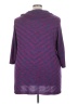 Catherines 100% Acrylic Purple Poncho Size 3X - photo 2