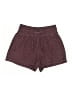 FLX Solid Burgundy Athletic Shorts Size XS - photo 1