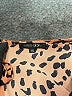 Papermoon 100% Polyester Animal Print Orange Short Sleeve Blouse Size XXL - photo 7