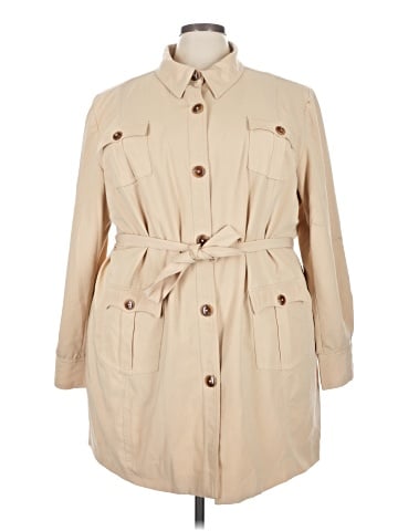 Mary McFadden Trenchcoat (view 1)