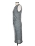 Splendid Solid Gray Casual Dress Size S - photo 5