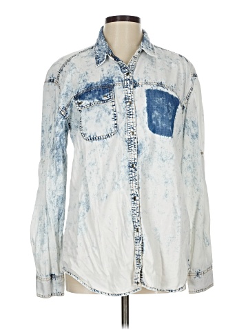 Life in Progress Long Sleeve Button-Down Shirt (view 1)