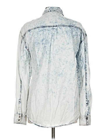 Life in Progress Long Sleeve Button-Down Shirt (view 2)