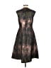 Kay Unger Camo Brown Cocktail Dress Size 8 - photo 2
