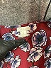 Hinge 100% Polyester Burgundy 3/4 Sleeve Blouse Size M - photo 7