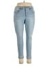 Royalty For Me Solid Blue Jeans Size 14 - photo 1