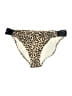 Assorted Brands Animal Print Gold Swimsuit Bottoms Size 10 - photo 1