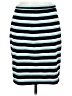 Max Studio Stripes Teal Casual Skirt Size M - photo 1