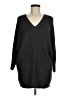 Ellen Tracy Solid Gray Pullover Sweater Size M - photo 1
