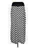 Faded Glory Chevron-herringbone Black Casual Skirt Size L - photo 2