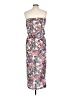 Assorted Brands Print Gray Purple Casual Dress Size 12 - photo 2