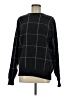 PETER MILLAR 100% Cashmere Plaid Black Cashmere Pullover Sweater Size M - photo 1