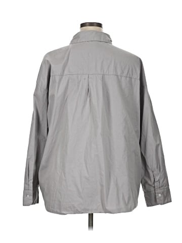 Divided by H&M Long Sleeve Button-Down Shirt (view 2)