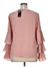 Assorted Brands 100% Polyester Pink Long Sleeve Blouse Size XL - photo 2